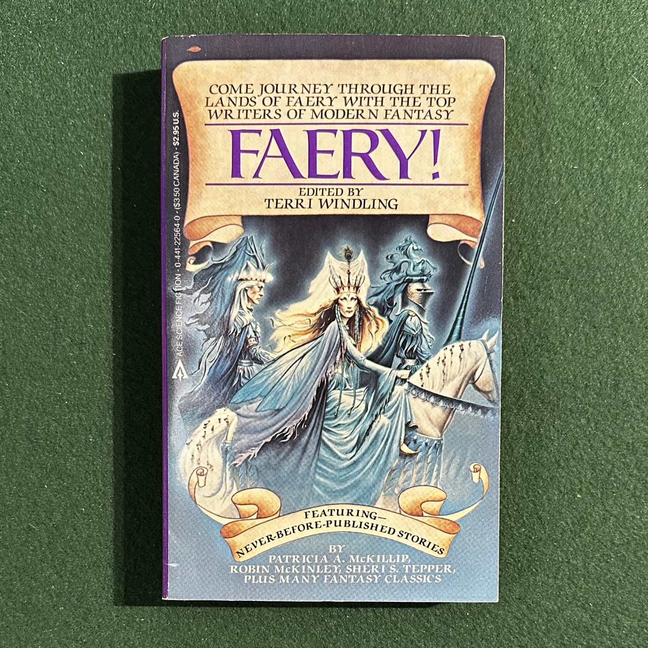Vintage Fantasy Paperback: Faery! - Edited by Terri Windling FIRST PRINT