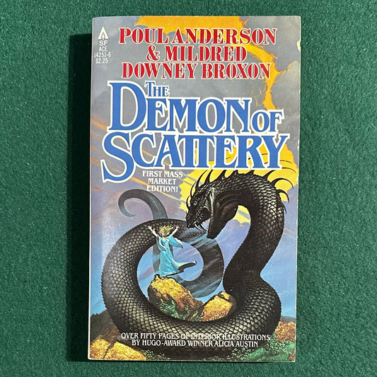 Vintage Fantasy Paperback: Poul Anderson and Mildred Broxon - The Demon of Scattery FIRST PRINT