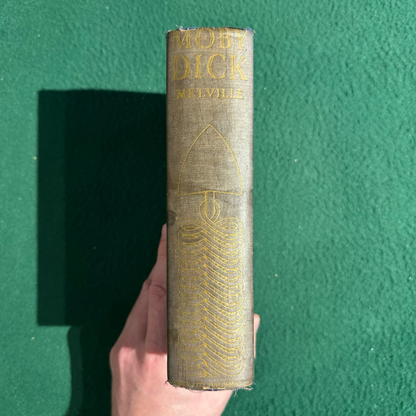 Antique Fiction Hardback: Herman Melville - Moby Dick or The Whale 1937