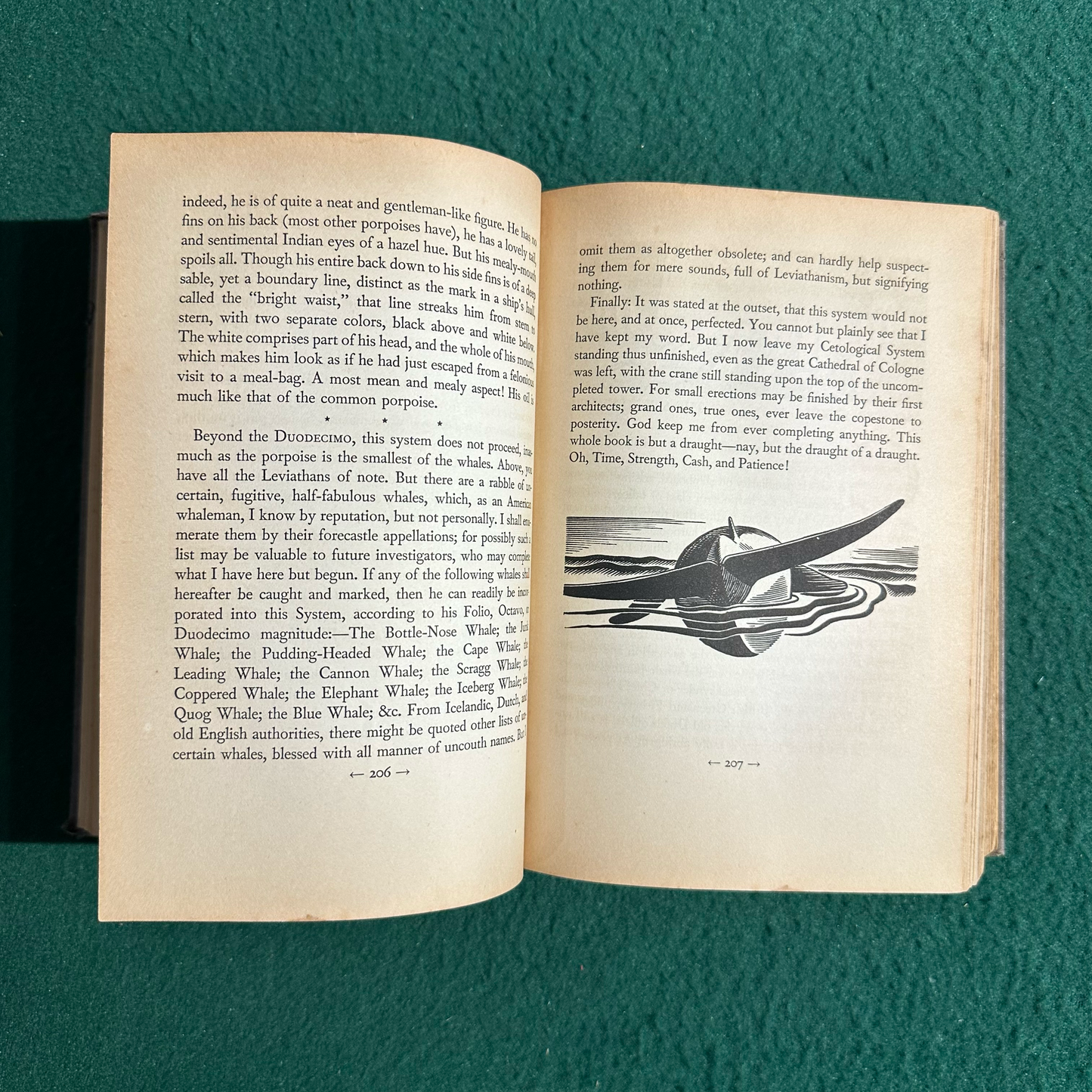 Antique Fiction Hardback: Herman Melville - Moby Dick or The Whale 1937