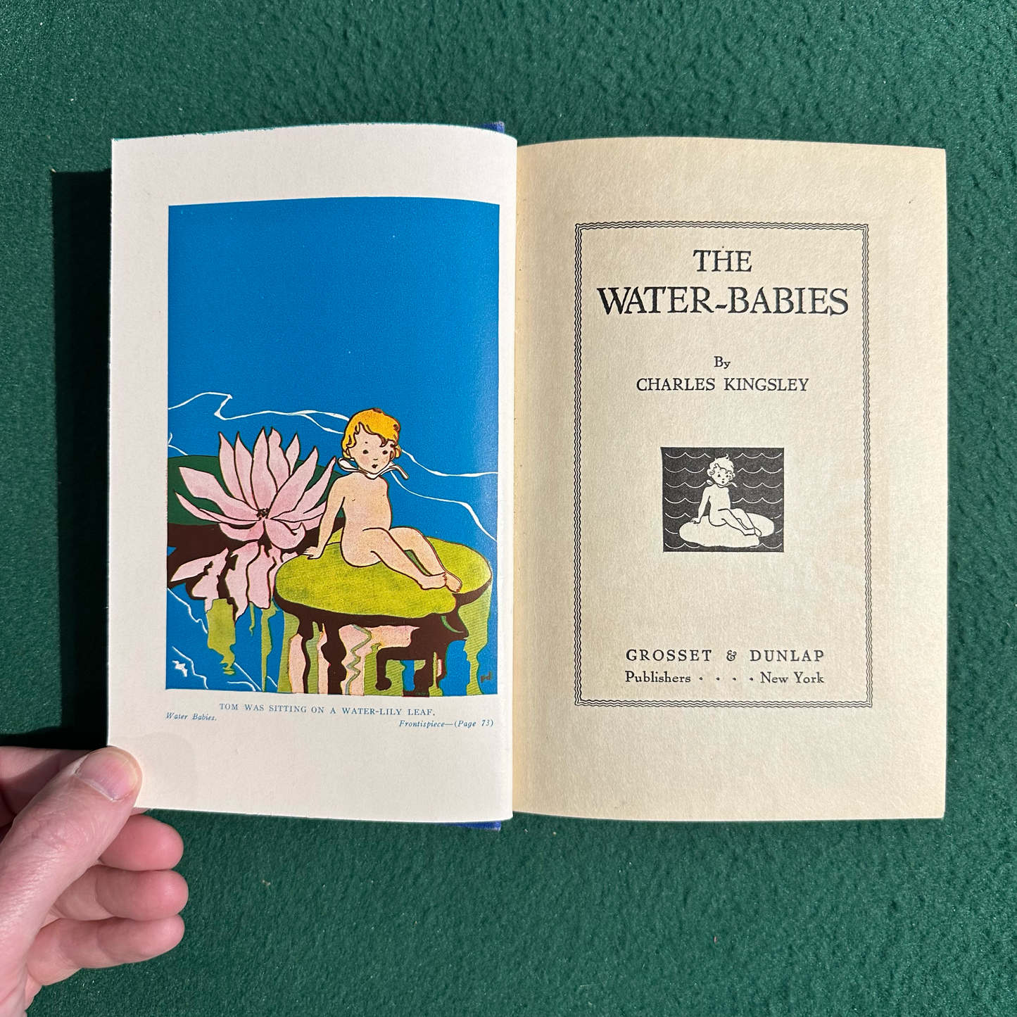 Antique Fiction Hardback: Charles Kingsley - The Water Babies