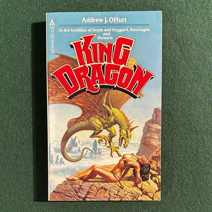 Vintage Fantasy Paperback: Andrew J Offutt - King Dragon FIRST PRINT