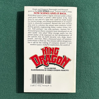 Vintage Fantasy Paperback: Andrew J Offutt - King Dragon FIRST PRINT