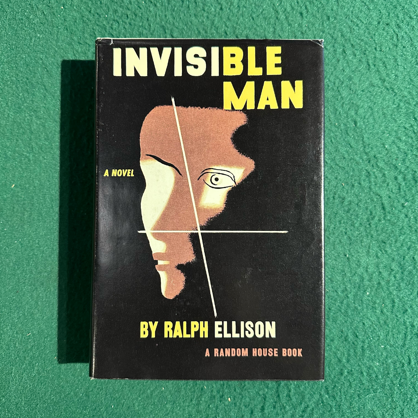 Vintage Fiction Hardback: Richard Wright - The Invisible Man FIRST EDITION FACSIMILE