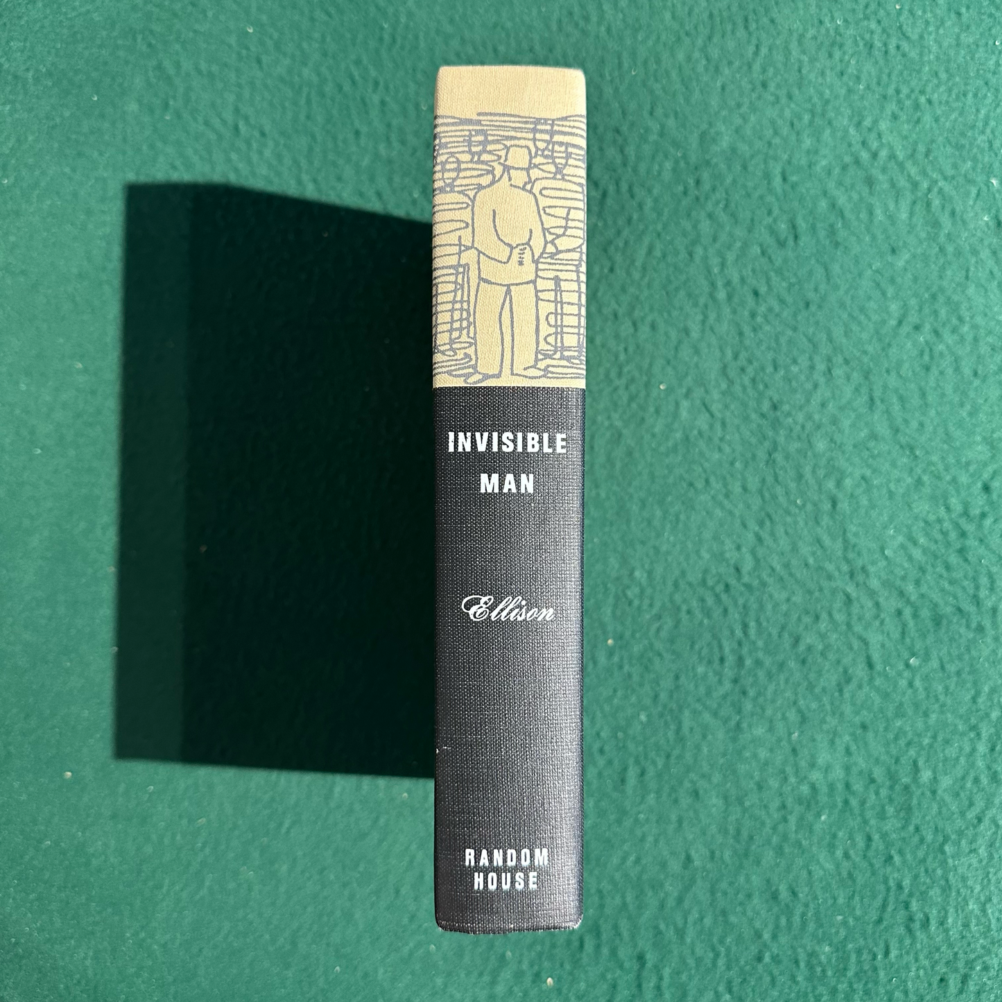 Vintage Fiction Hardback: Richard Wright - The Invisible Man FIRST EDITION FACSIMILE