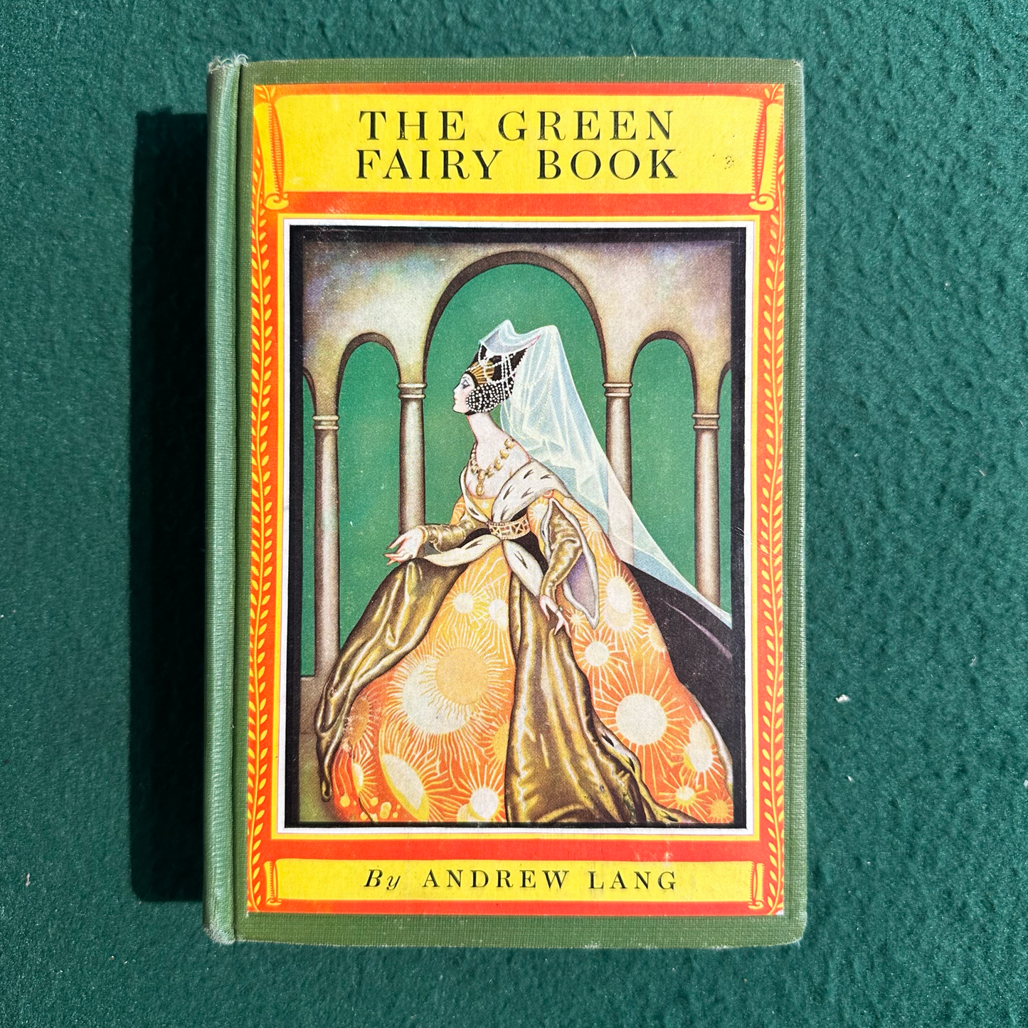Antique Fiction Hardback: Andrew Lang - The Green Fairy Book