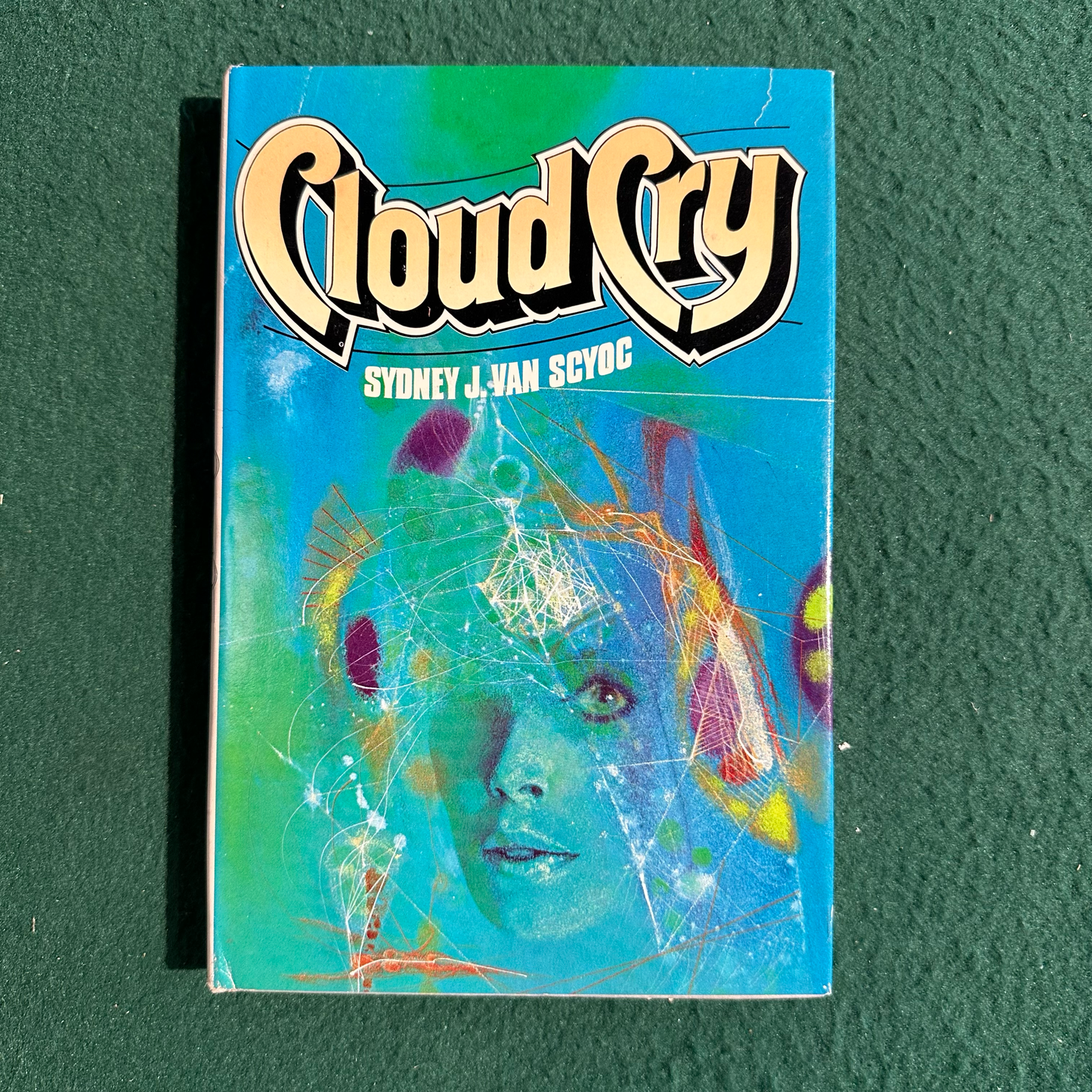Vintage Sci-Fi Hardback: Sydney J Van Scyoc - Cloud Cry BCE