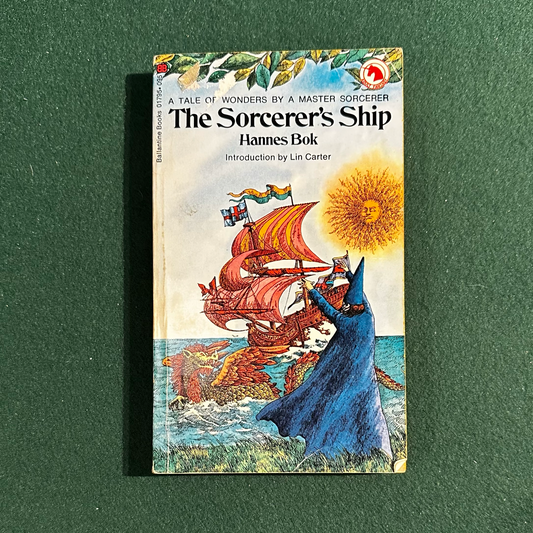 Vintage Fantasy Paperback: Hannes Bok - The Sorcerer's Ship FIRST PRINT