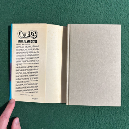 Vintage Sci-Fi Hardback: Sydney J Van Scyoc - Cloud Cry BCE