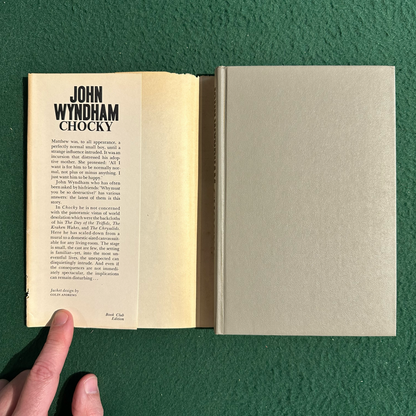 Vintage Sci-Fi Hardback: John Wydham - Chocky BCE