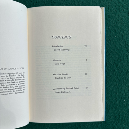 Vintage Sci-Fi Hardback: The New Atlantis, Edited by Robert SIlverberg BCE
