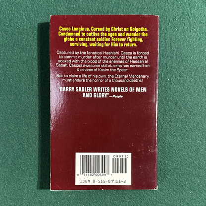 Vintage Fantasy Paperback: Barry Sadler - Casca: The Assassin SECOND PRINT