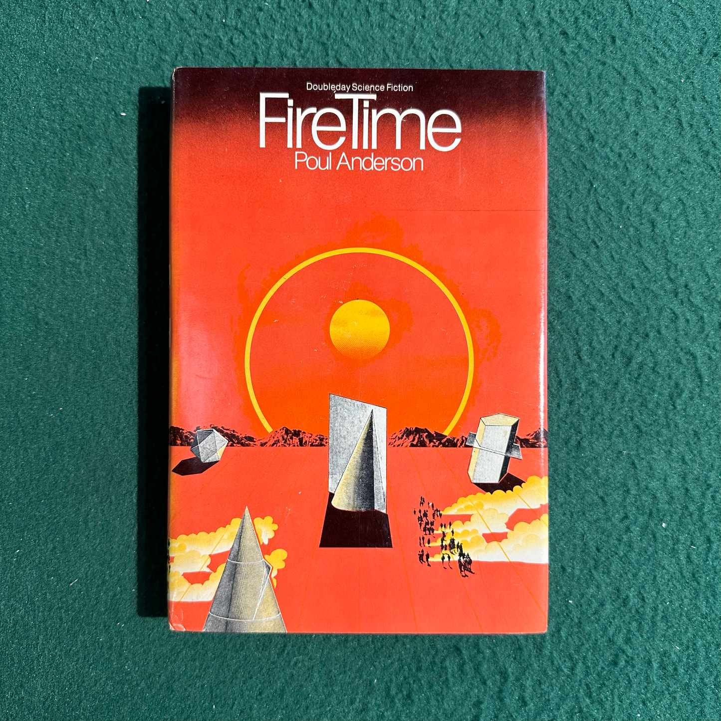 Vintage Sci-Fi Hardback: Poul Anderson - Fire Time BCE