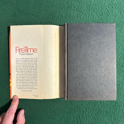 Vintage Sci-Fi Hardback: Poul Anderson - Fire Time BCE
