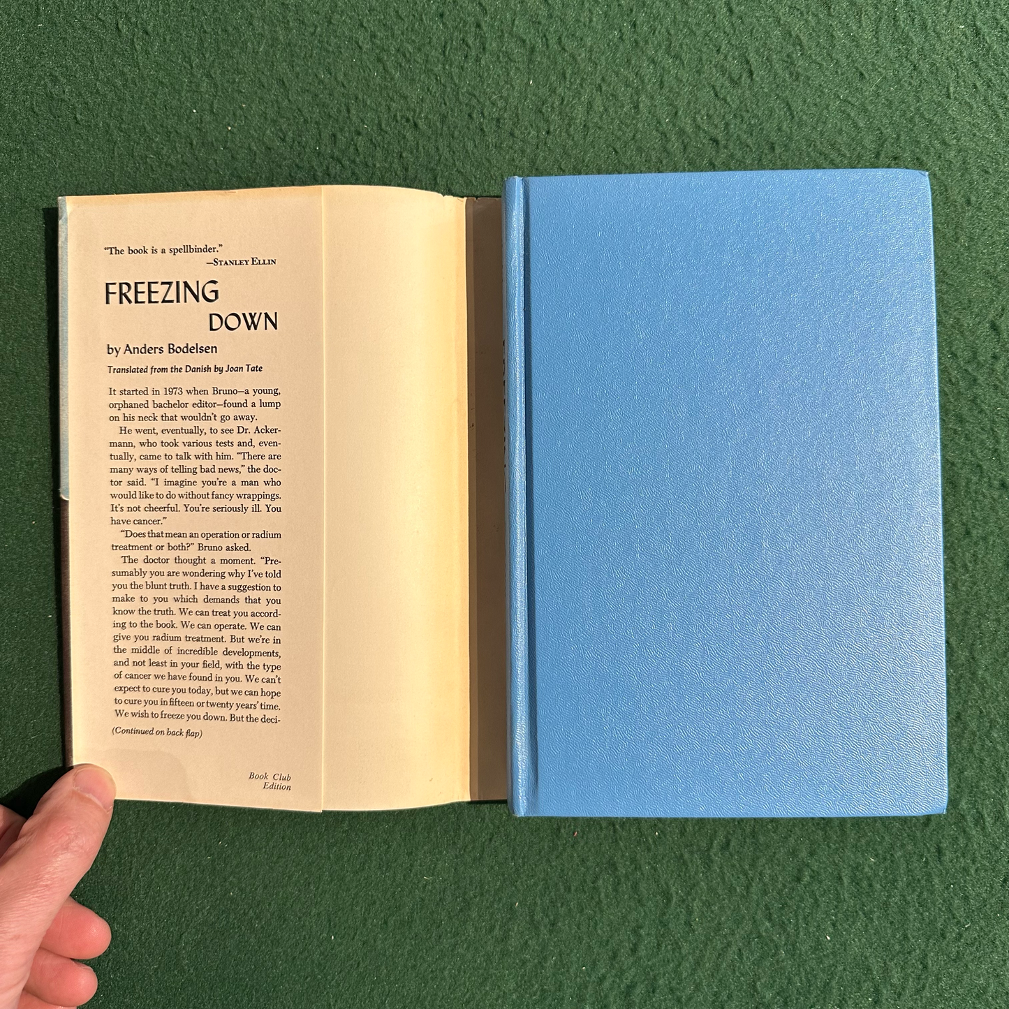 Vintage Sci-Fi Hardback: Andres Bodelson - Freezing Down BCE