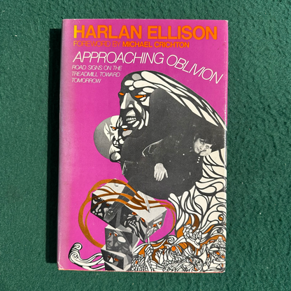 Vintage Sci-Fi Hardback: Harlan Ellison - Approaching Oblivion BCE