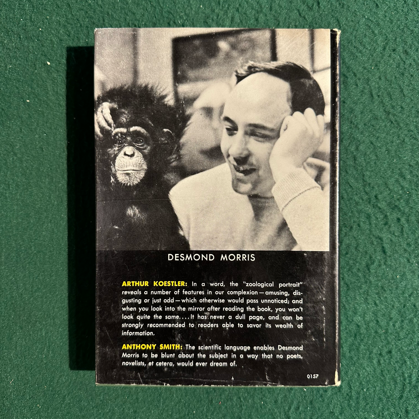 Vintage Non-Fiction Hardback: Desmond Morris - The Naked Ape BCE