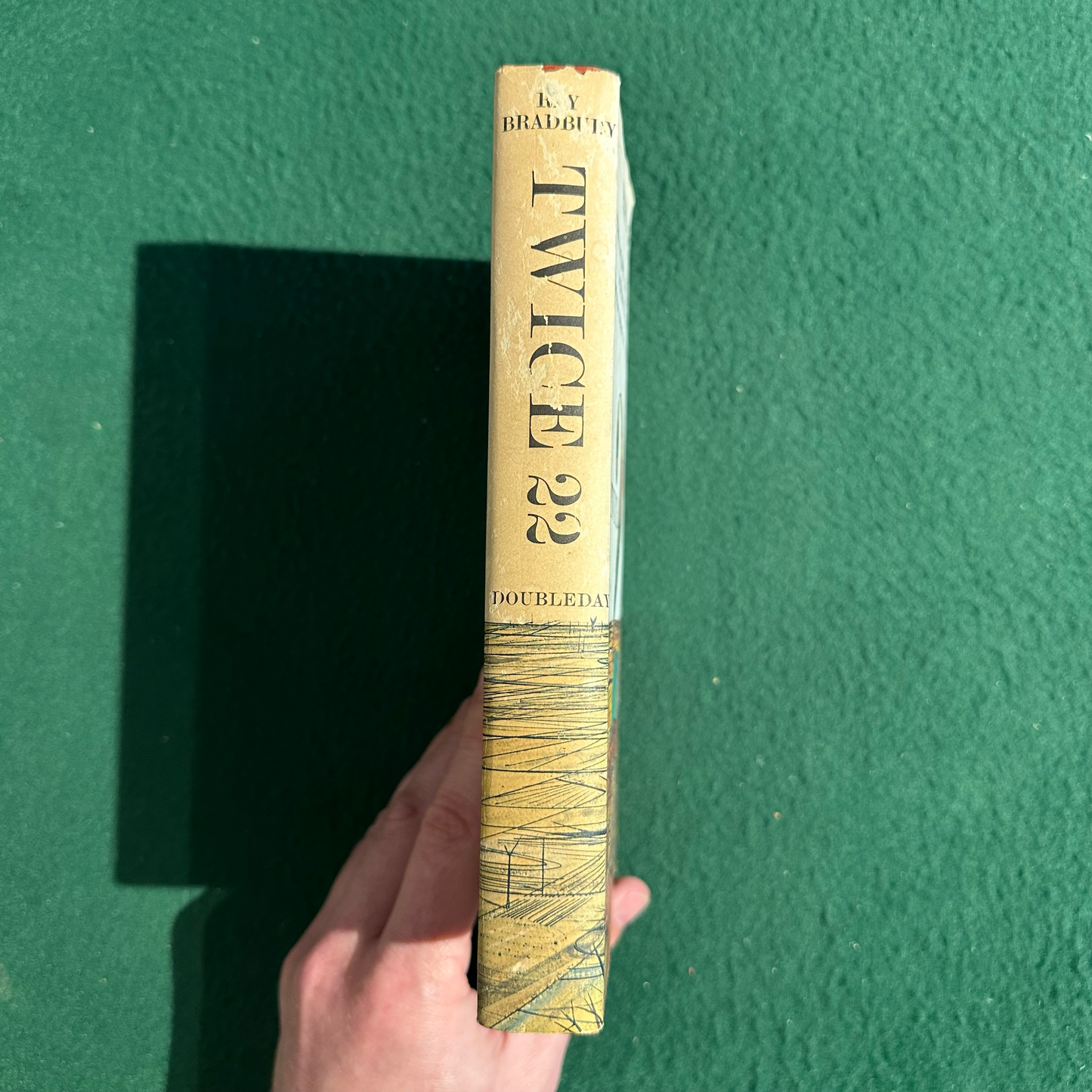 Vintage Sci-Fi Hardback: Ray Bradbury - Twice 22 BCE