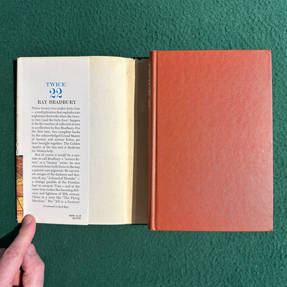 Vintage Sci-Fi Hardback: Ray Bradbury - Twice 22 BCE
