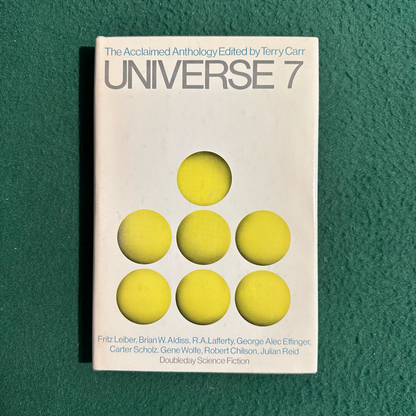 Vintage Sci-Fi Hardback: Universe 7, Edited by Terry Carr BCE