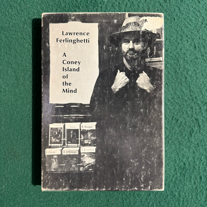 Vintage Poetry Hardback: Lawrence Ferlinghetti - A Coney Island of the Mind FIRST CLOTH-BOUND EDITION