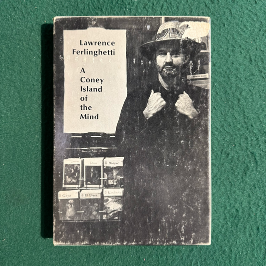 Vintage Poetry Hardback: Lawrence Ferlinghetti - A Coney Island of the Mind FIRST CLOTH-BOUND EDITION