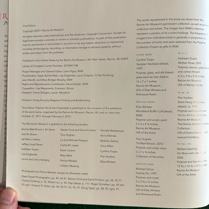 Art Hardcover: Terra Nova: Polymer Art at the Crossroads FIRST EDITION