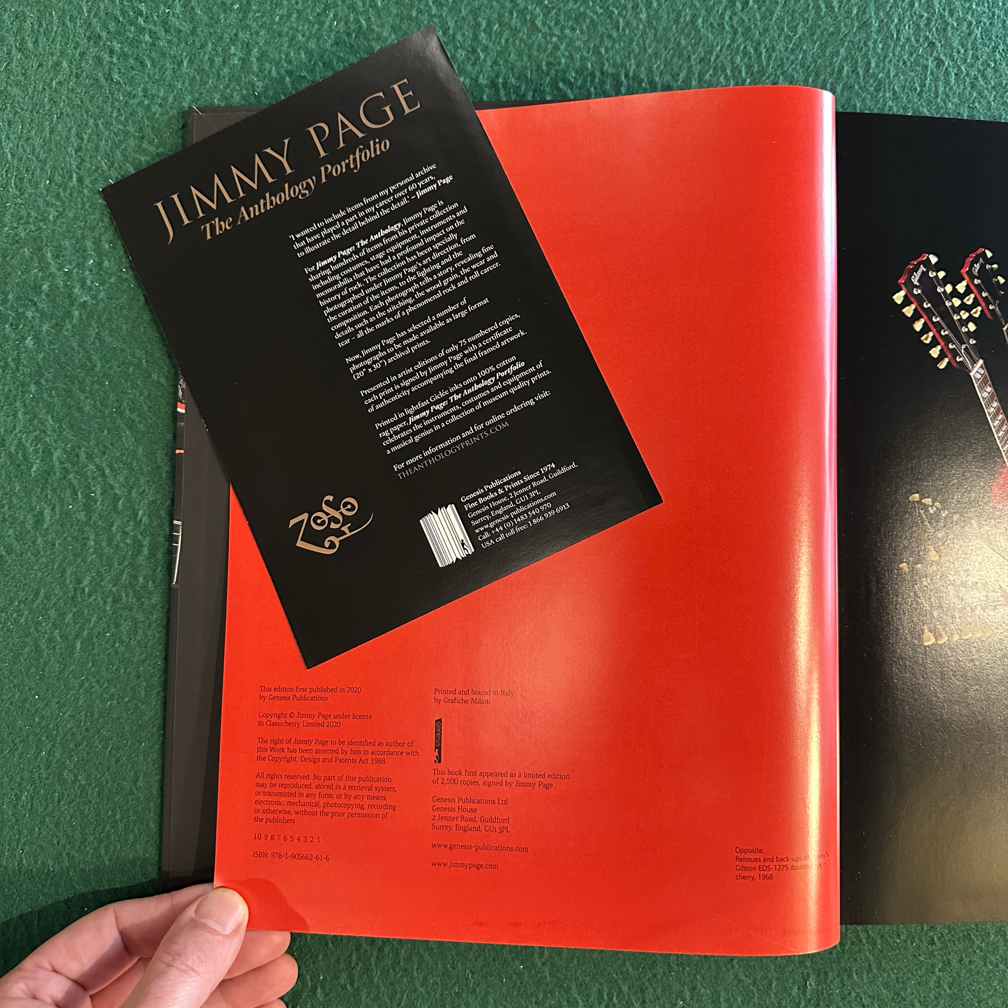 Non-Fiction Hardcover: Jimmy Page: The Anthology FIRST PRINTING