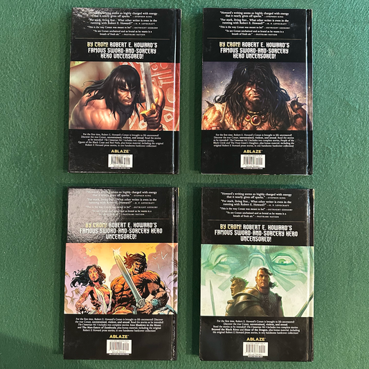 Fantasy Graphic Novel Hardcovers: The Cimmerian Vol 1-4, Adapted from the Works of Robert E Howard