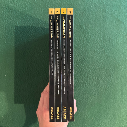 Fantasy Graphic Novel Hardcovers: The Cimmerian Vol 1-4, Adapted from the Works of Robert E Howard