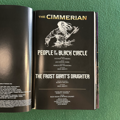 Fantasy Graphic Novel Hardcovers: The Cimmerian Vol 1-4, Adapted from the Works of Robert E Howard