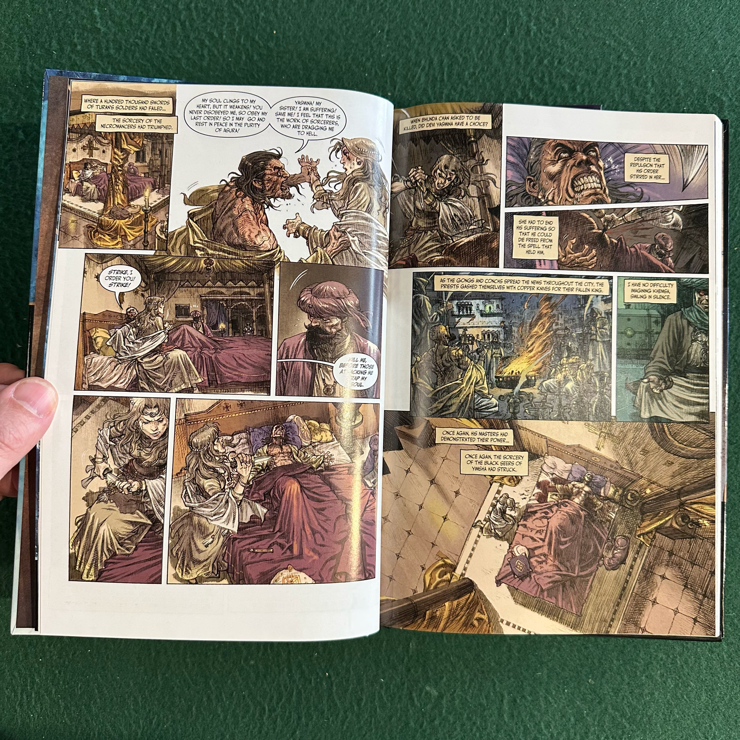Fantasy Graphic Novel Hardcovers: The Cimmerian Vol 1-4, Adapted from the Works of Robert E Howard