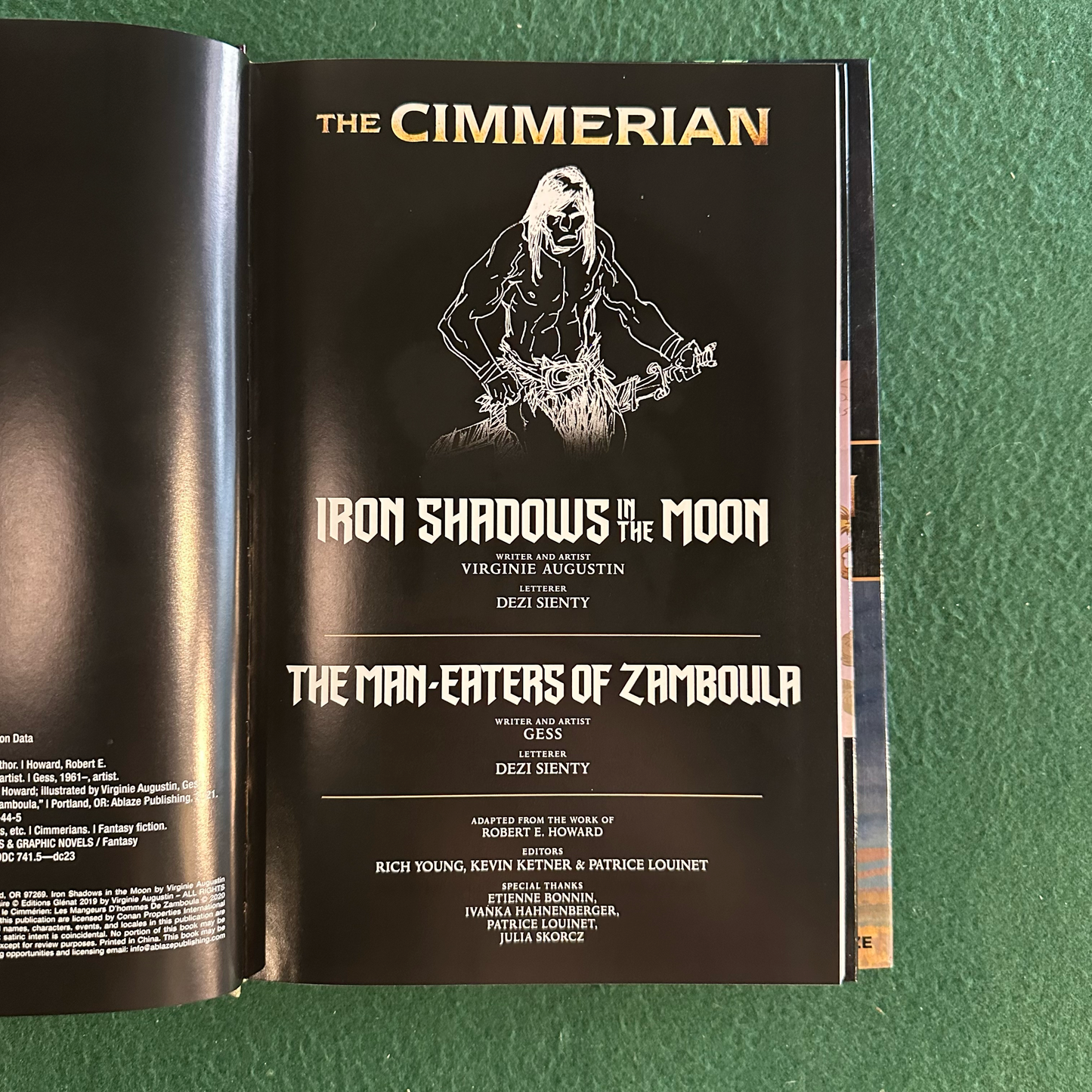 Fantasy Graphic Novel Hardcovers: The Cimmerian Vol 1-4, Adapted from the Works of Robert E Howard