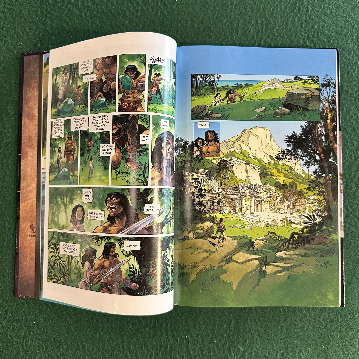 Fantasy Graphic Novel Hardcovers: The Cimmerian Vol 1-4, Adapted from the Works of Robert E Howard