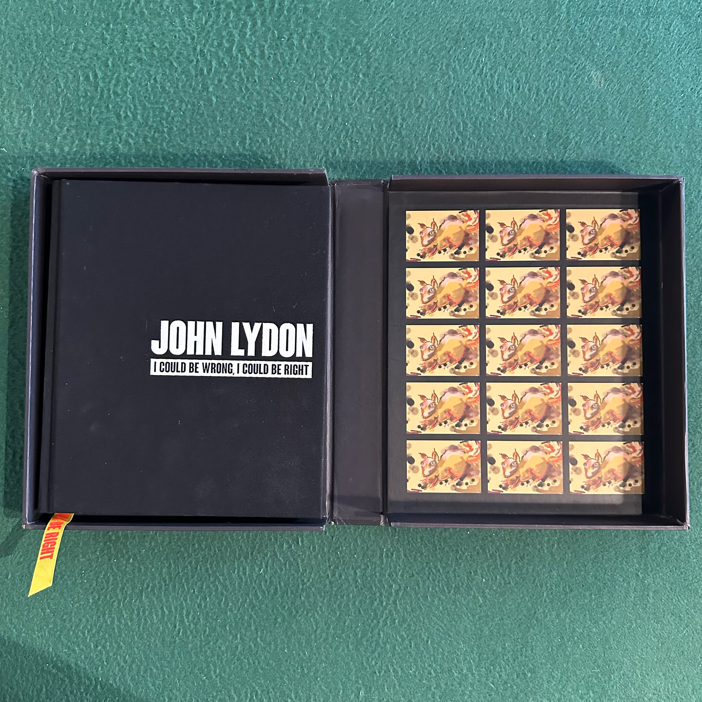 Biography Hardcover: John Lydon - I Could Be Wrong, I Could Be Right LIMITED SIGNED EDITION