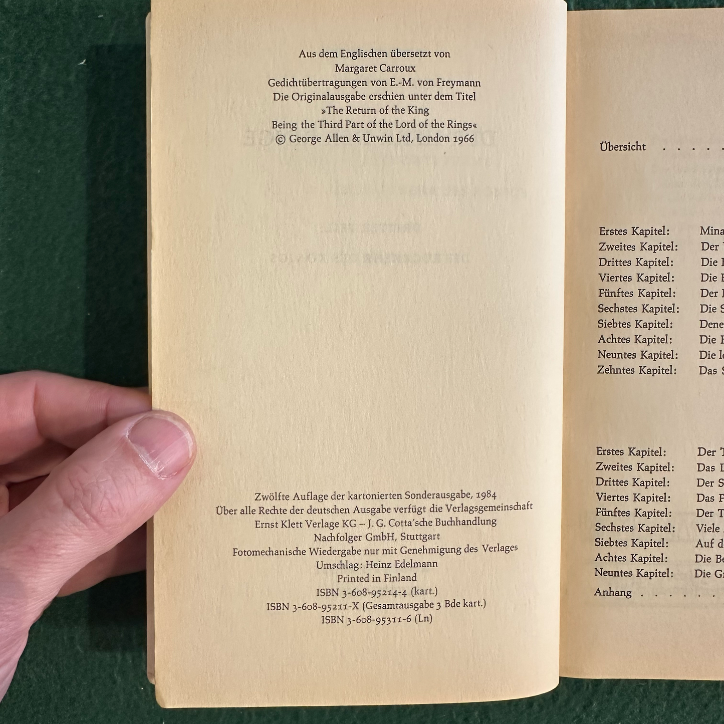 Vintage Fantasy Paperbacks: J.R.R Tolkien - Der Herr Der Ringe 1-3 Box Set