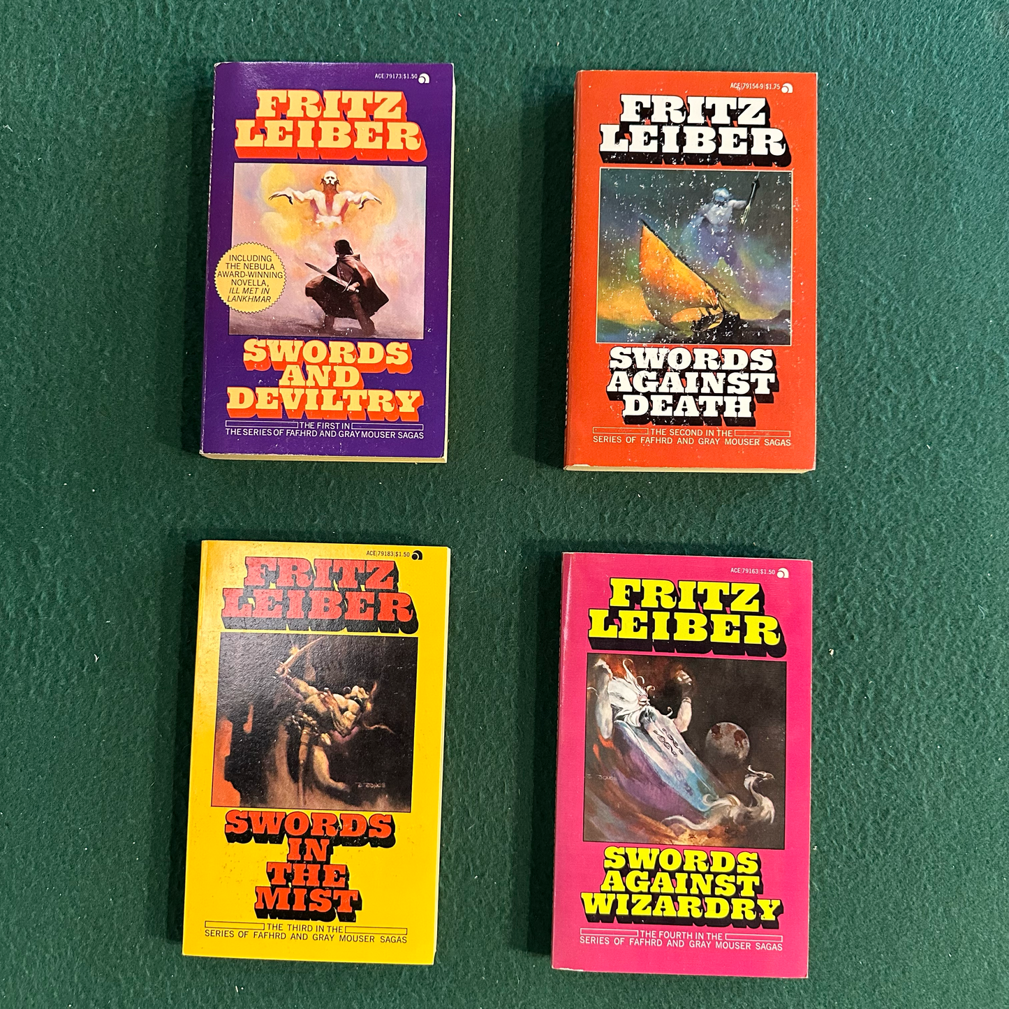 Vintage Fantasy Paperbacks: Fritz Leiber - Lankhmar Box Set
