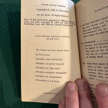 Vintage Fantasy Paperbacks: Fritz Leiber - Lankhmar Box Set