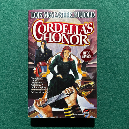 Vintage Sci-fi Paperback: Lois McMaster Bujold - Cordelia's Honor FIRST PRINT