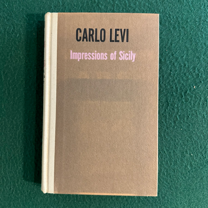 Vintage Non-Fiction Hardcover: Carlo Levi - Words Are Stones FIRST PRINTING