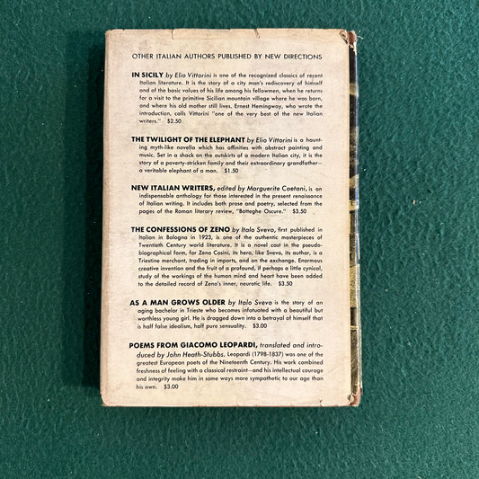 Vintage Fiction Hardcover: Giuseppe Berto - The Brigand