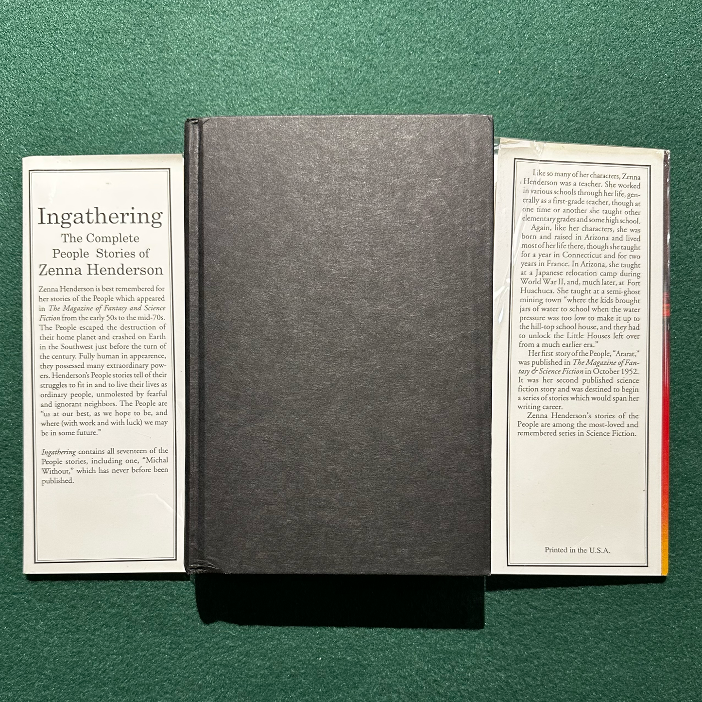 Vintage Sci-fi Hardback: Zenna Henderson - Ingathering: The Complete People Stories FIRST EDITION