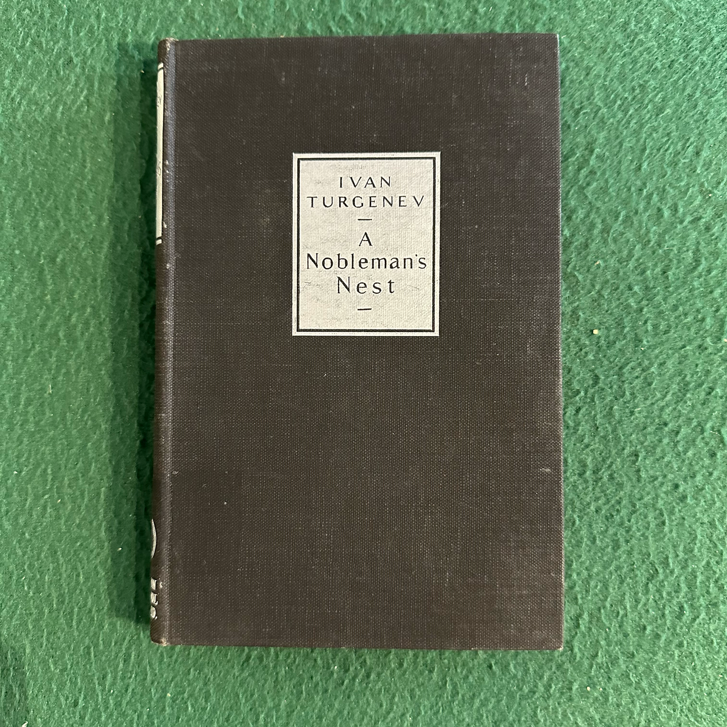 Vintage Fiction Hardback: Ivan Turgenev - A Nobleman's Nest
