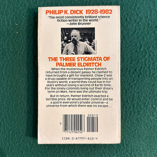 Vintage Sci-Fi Paperback: Philip K Dick - The Three Stigmata of Palmer Eldritch FIRST PRINTING