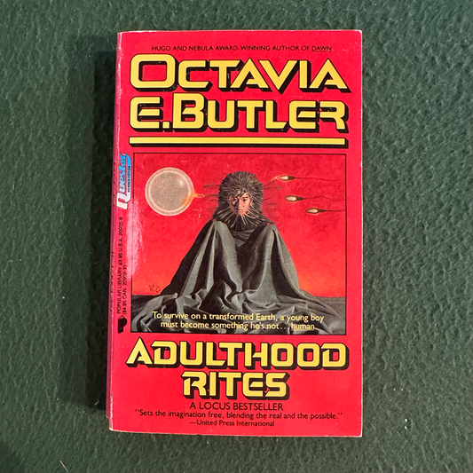Vintage Sci-Fi Paperback: Octavia E Butler - Adulthood Rights FIRST PRINTING