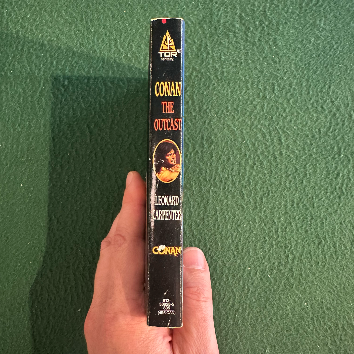 Vintage Fantasy Paperback: Leonard Carpenter - Conan the Outcast FIRST PRINTING
