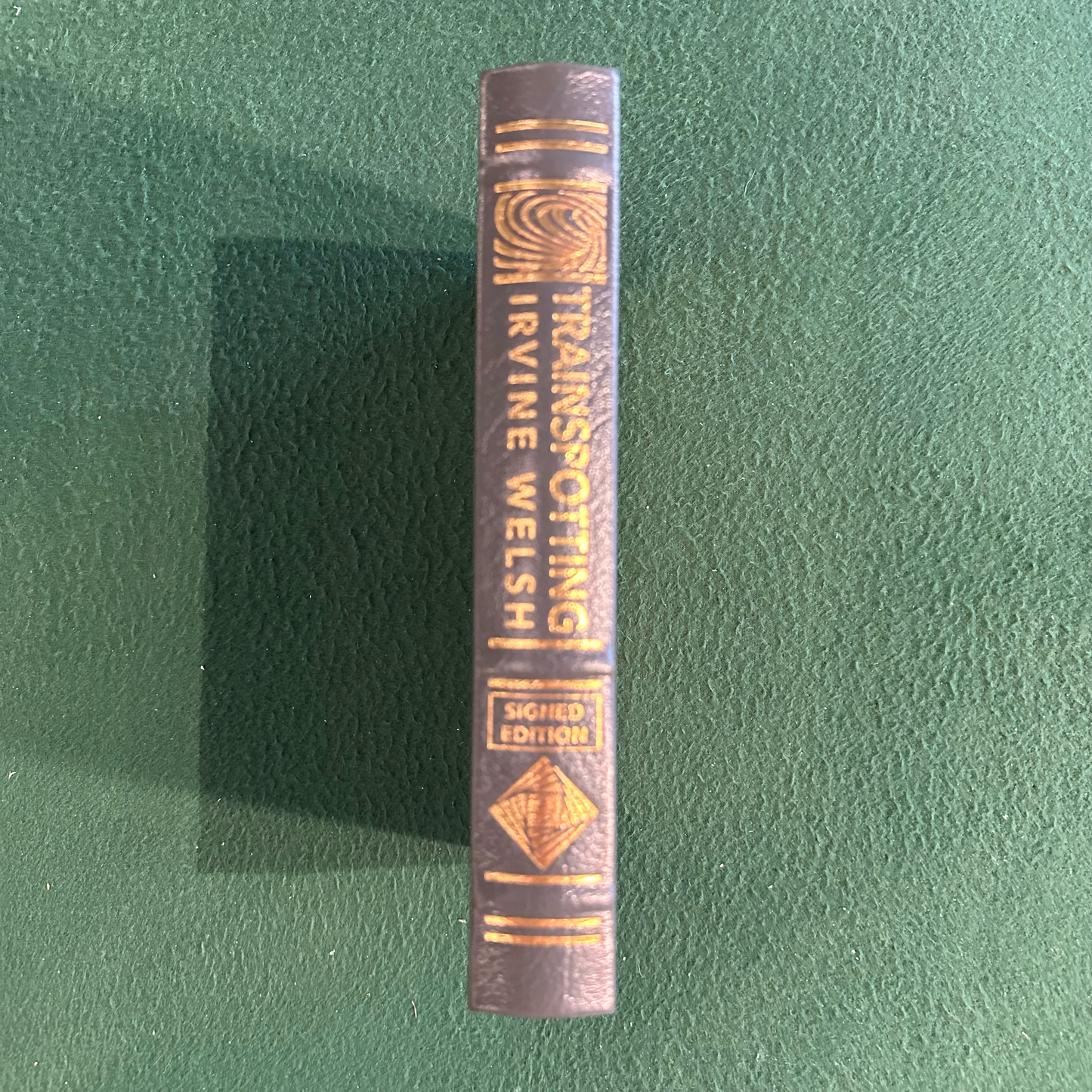 Fiction Hardback: Irvine Welsh - Trainspotting SIGNED EASTON PRESS