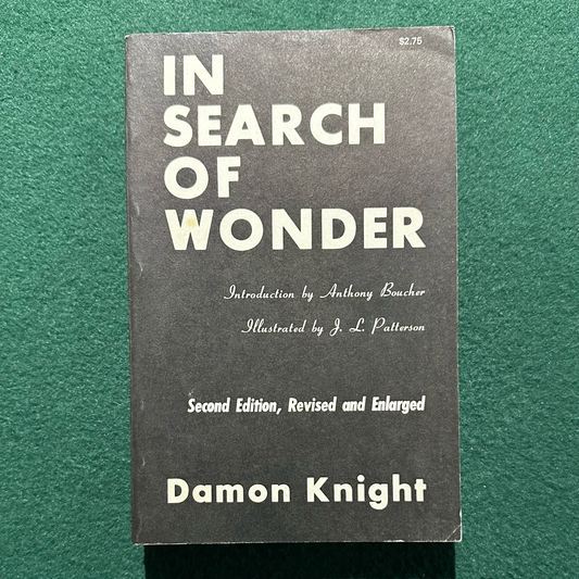 Vintage Sci-fi Paperback: Damon Knight - In Search of Wonder SECOND EDITION