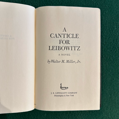 Vintage Sci-Fi Hardback: Walter M Miller Jr. - A Canticle for Leibowitz BCE