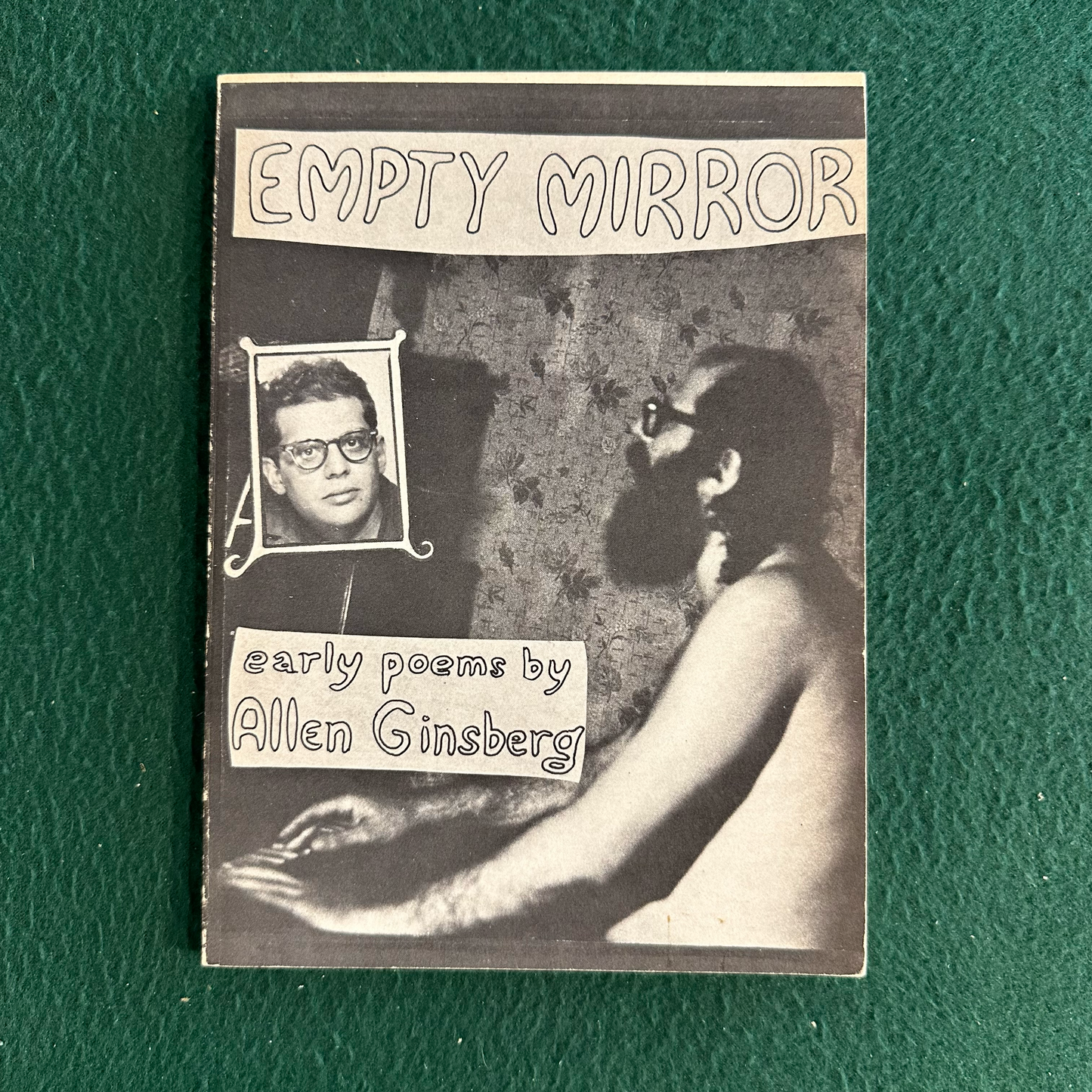 Vintage Fiction Paperback: Allen Ginsberg - Empty Mirror SIGNED